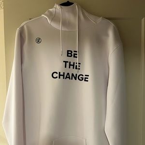 Legends Mens Hoodie, size Large, color white.